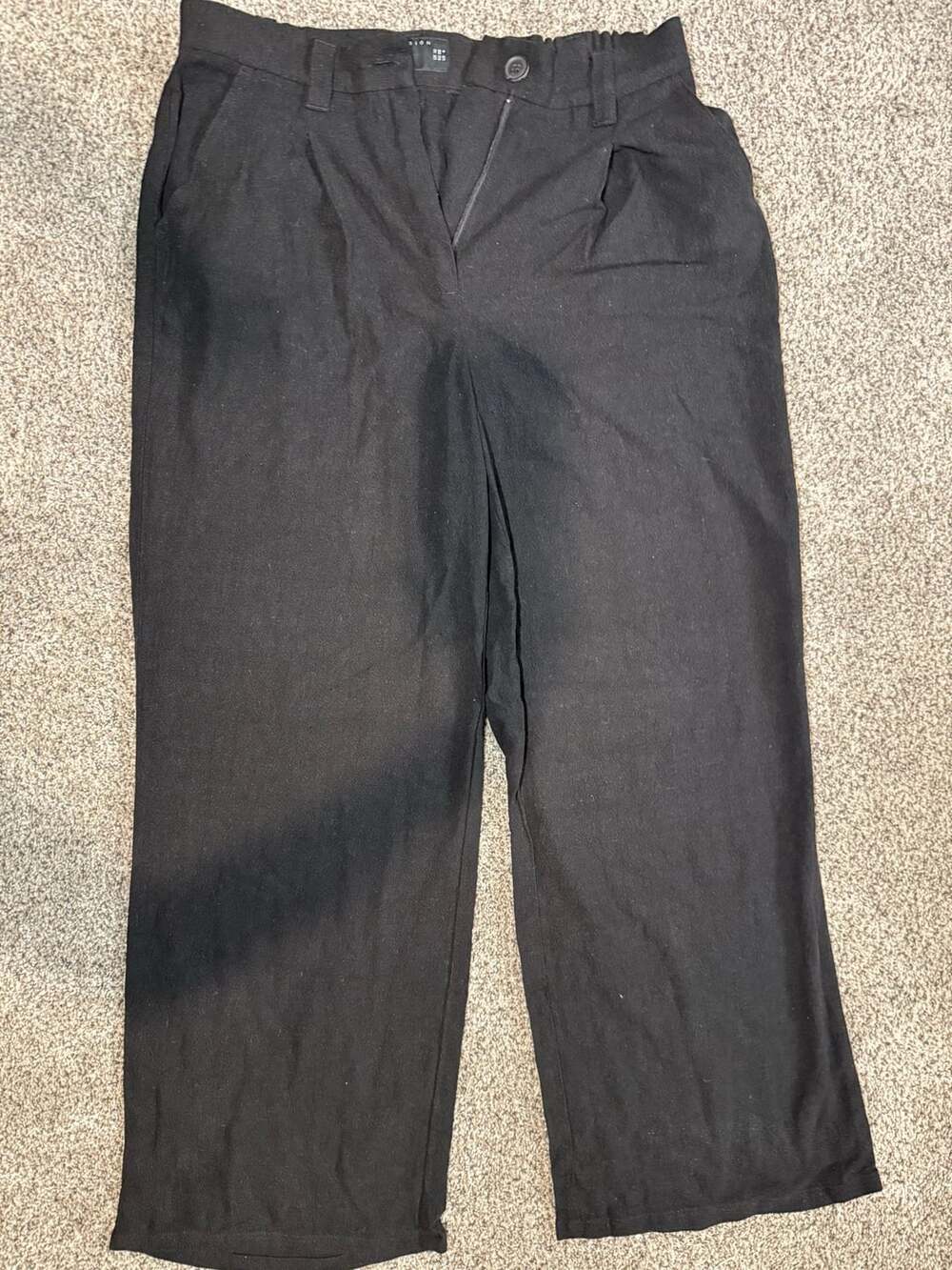 ASOS DESIGN Black Trousers Pants Size US 6 UK 10